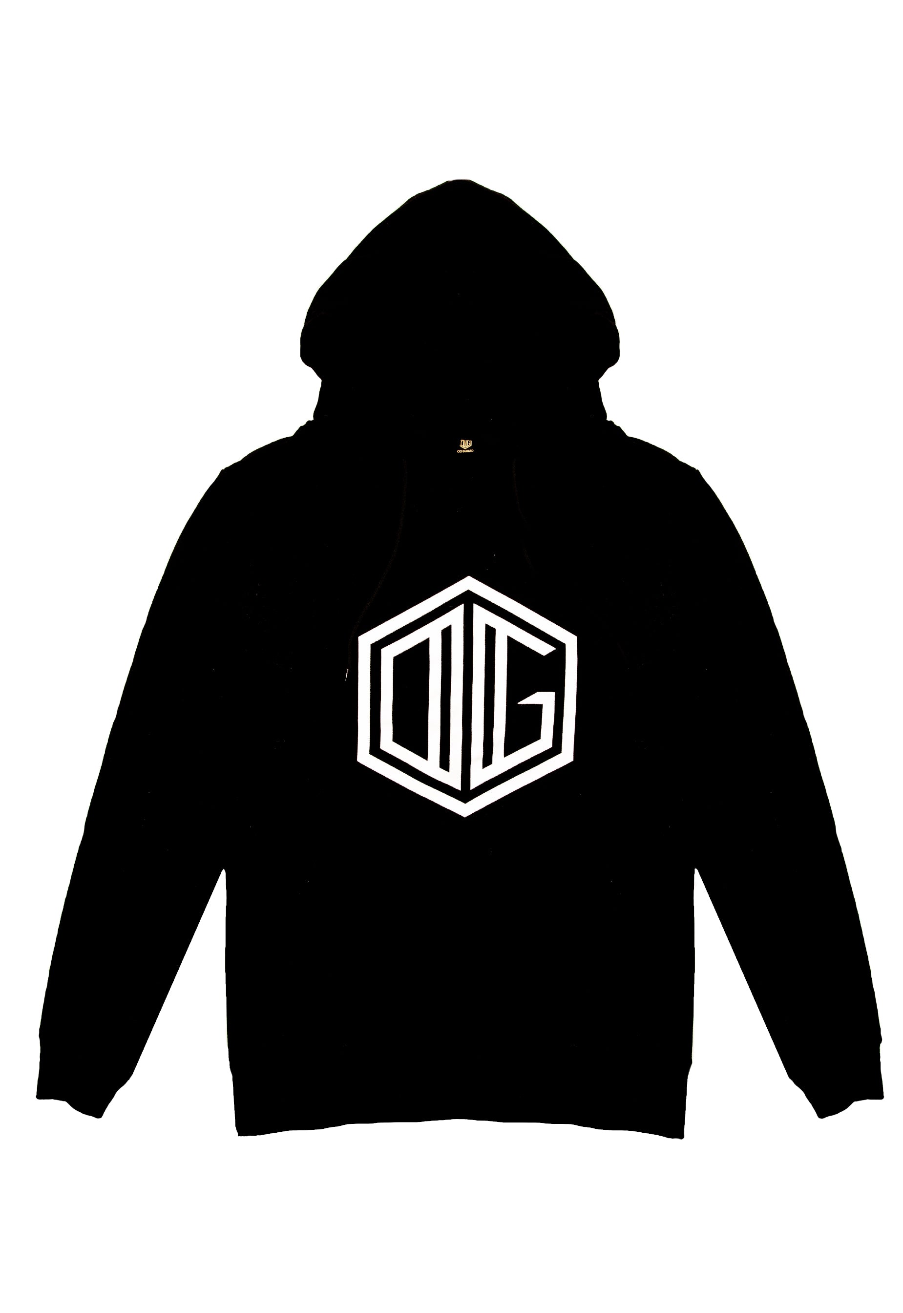 black cotton hoodie 