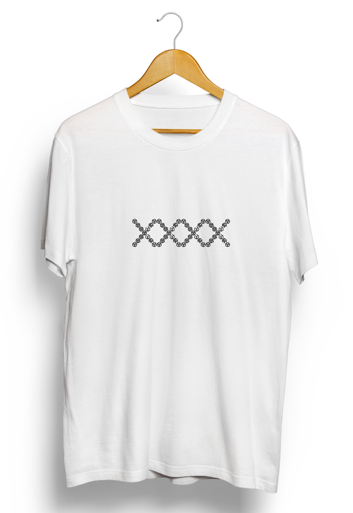 White cotton t-shirt