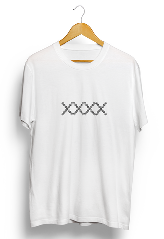 White cotton t-shirt